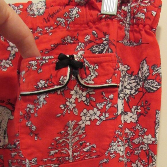 Victorias Secret Red Cotton Big Cat Sleep Pants Medium - Picture 7 of 16